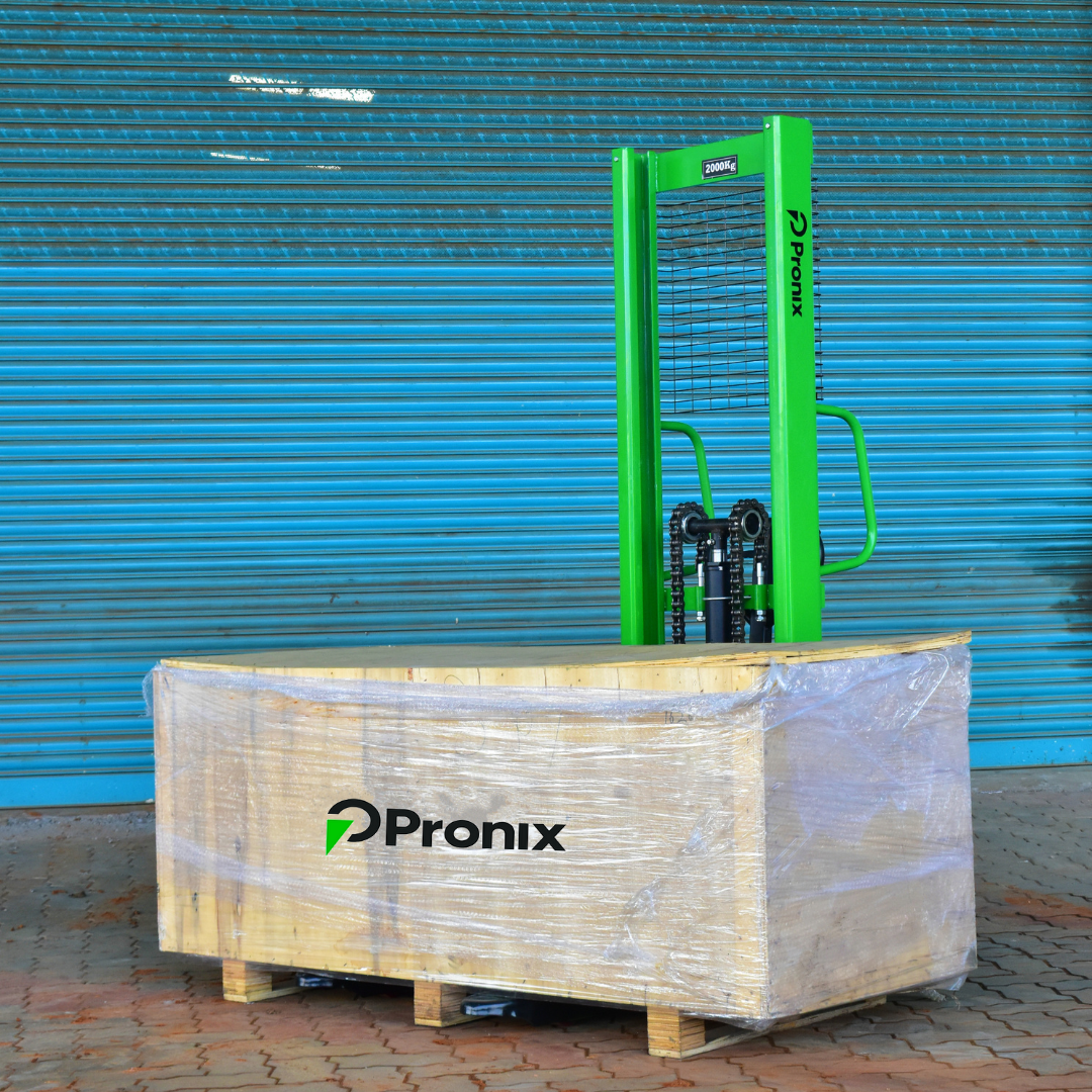 Pronix Manual Stacker 2 Ton 1.6m Lift Height PNXMS-2016