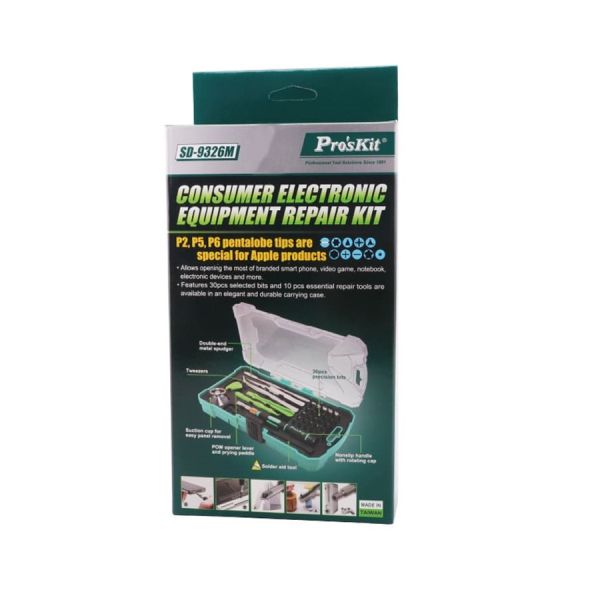 Proskit Consumer Electronic Equipment Repair Kit SD-9326M