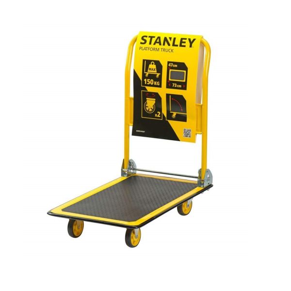 STANLEY FATMAX FXWT-712 Aluminium Platform Trolley, Black/Yellow