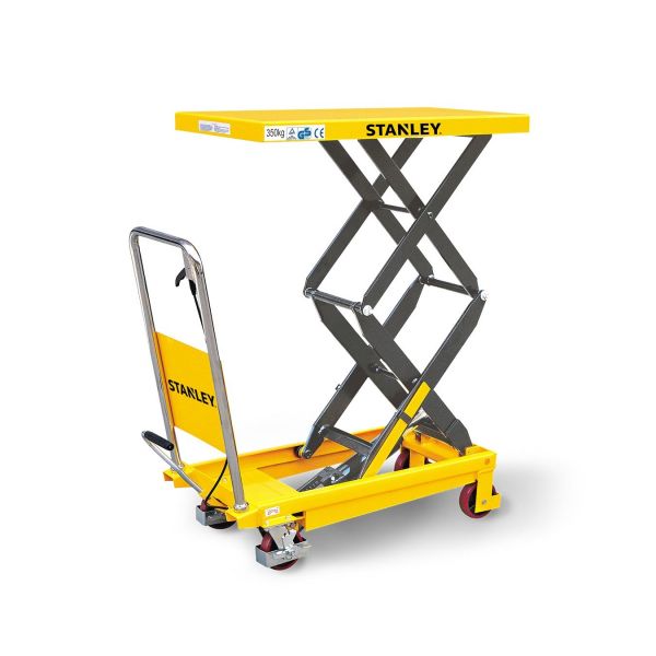 Stanley Hydraulic Scissor Lift Table 350Kg with 1.3m Lift Height SWXTI-CTABL-XX350