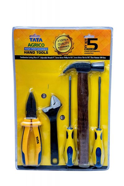 TATA Agrico DIY Hand Tool Kit 5 Pcs DIY-001