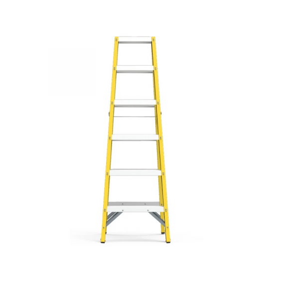 Youngman FRP Twin Step Ladder Double Side 4 - 14 Steps